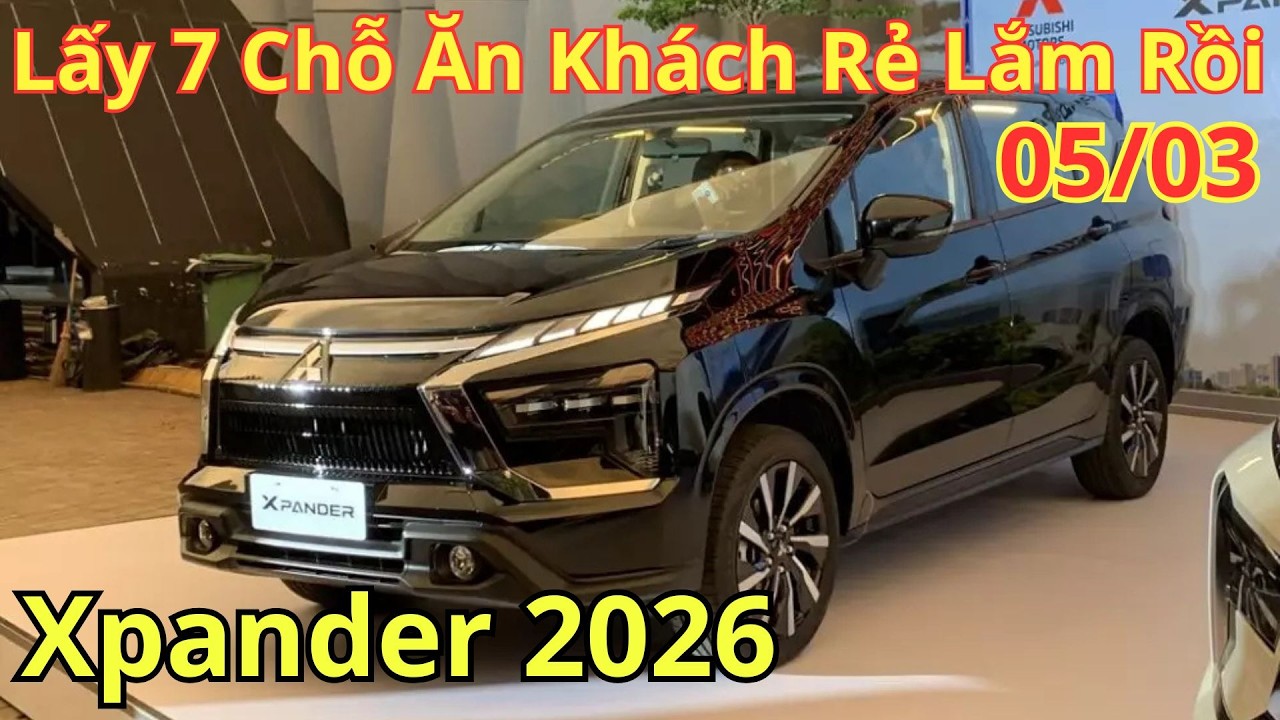 ✅Giá Khuyến Mại Mitsubishi Xpander Tháng 3. Lấy 7 Chỗ Ăn Khách Rẻ Lắm Rồi Lăn Bánh Mới | Xegiatot24h