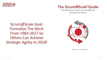 Scaling Scrum with Scrum@Scale