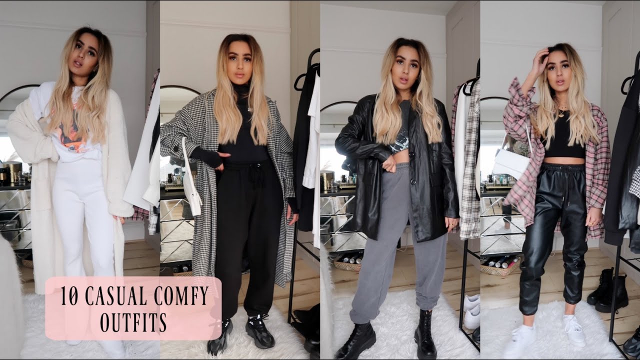 10 COMFY CASUAL OUTFITS I'M LOVING RIGHT NOW | LOOKBOOK/ STYLING - YouTube