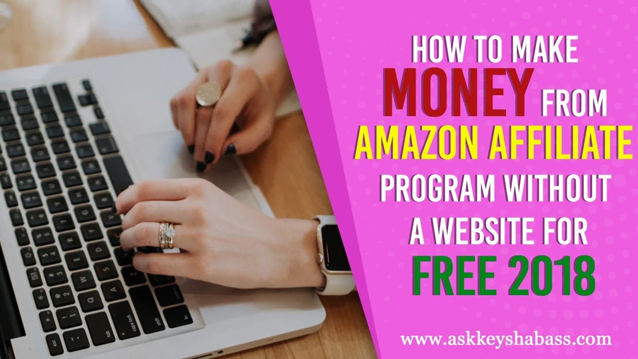 make money on amazon without a website