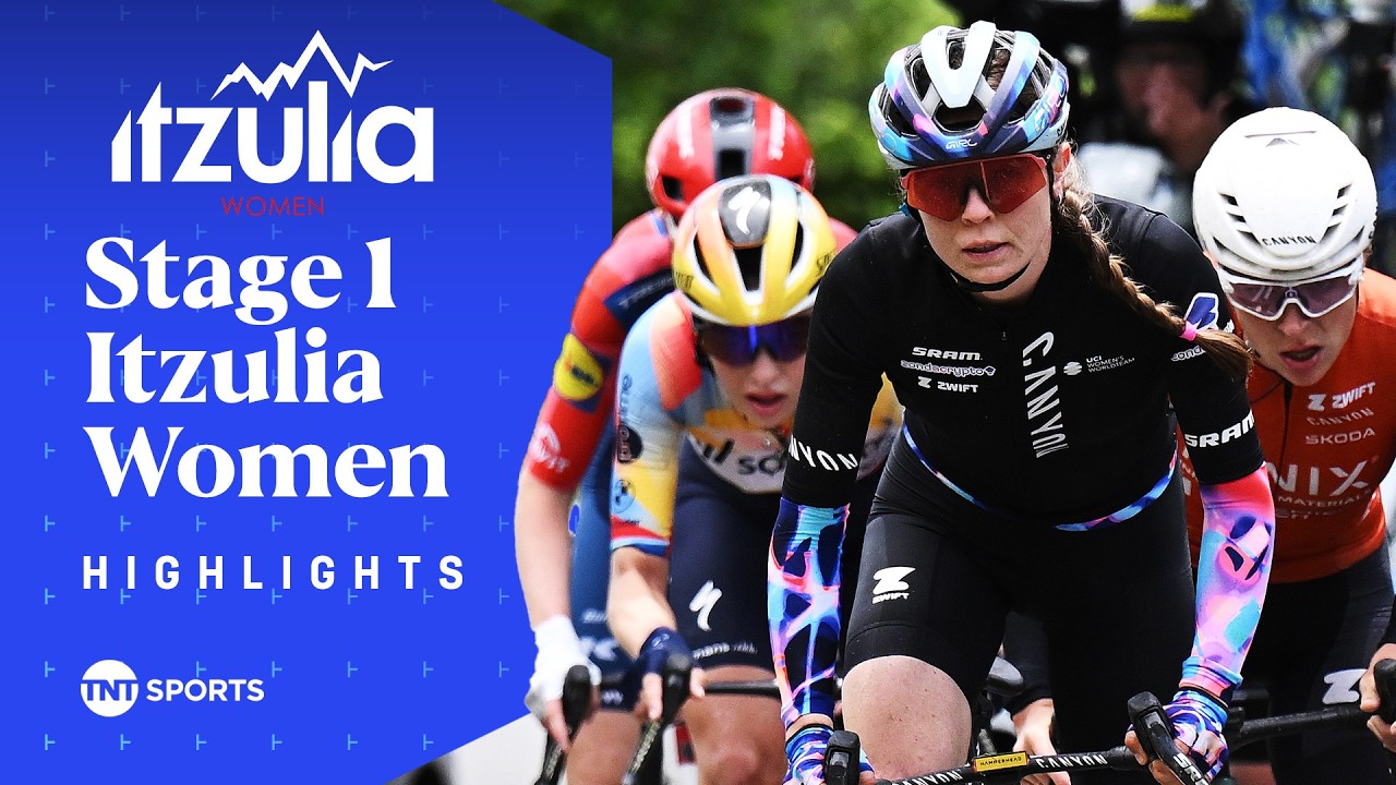 RELENTLESS FINISH! ๐ฟ | Stage 1 2026 Itzulia Women Race Highlights | TNT Sports Cycling