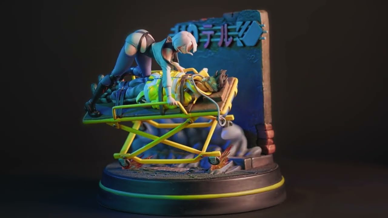 Relive one of Cyberpunk Edgerunners' Most Iconic Scenes With This Official  Diorama Figure
