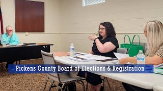 Pickens Board of Elections and Registration | April 2, 2024 by KnowPickens 49 views 3 weeks ago 1 hour, 33 minutes