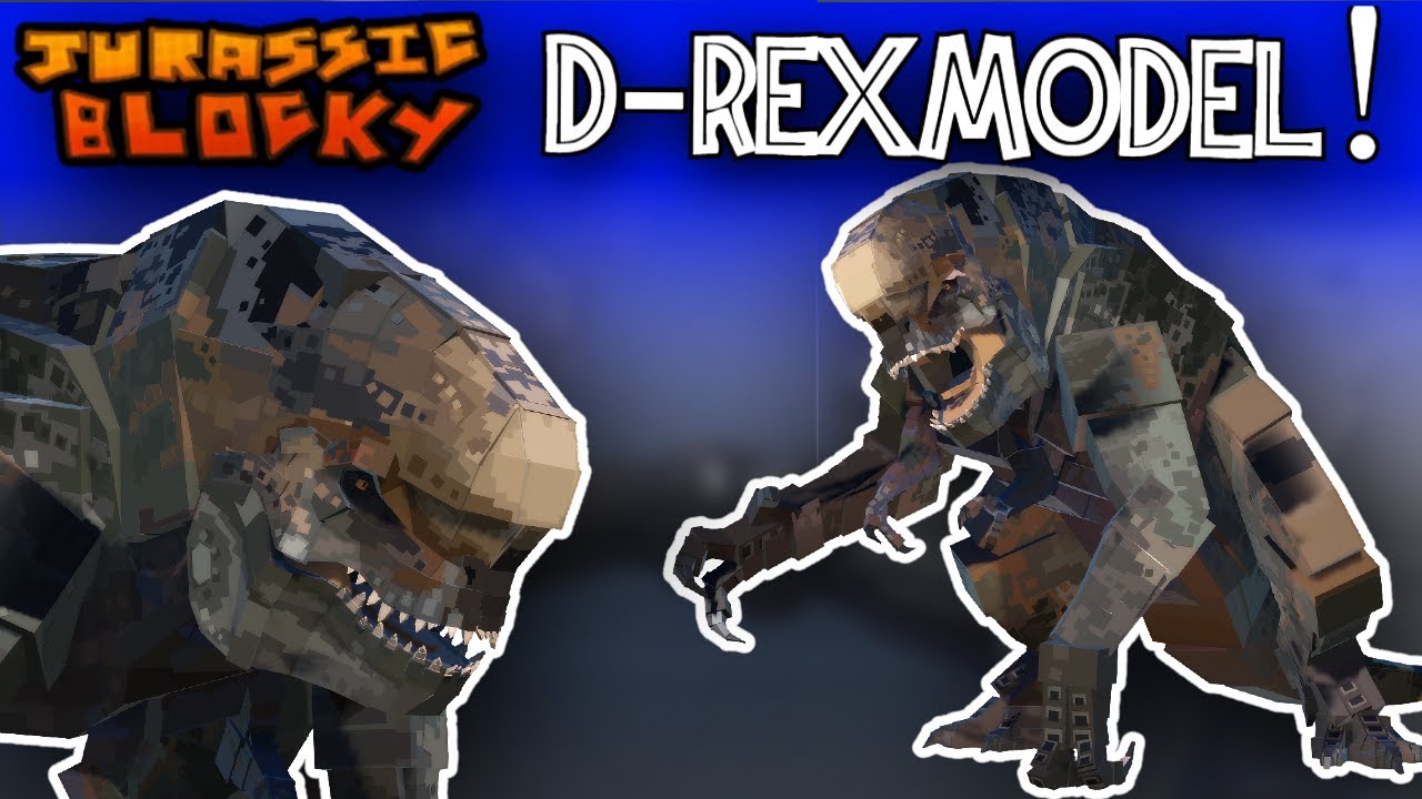 new-d-rex-model-teasers-crazy-jurassic-blocky-youtube