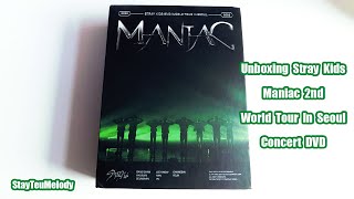 Stray Kids Maniac Concert DVD Unboxing
