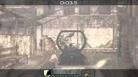 Triple Final Killcam (MW3 Game Clip)