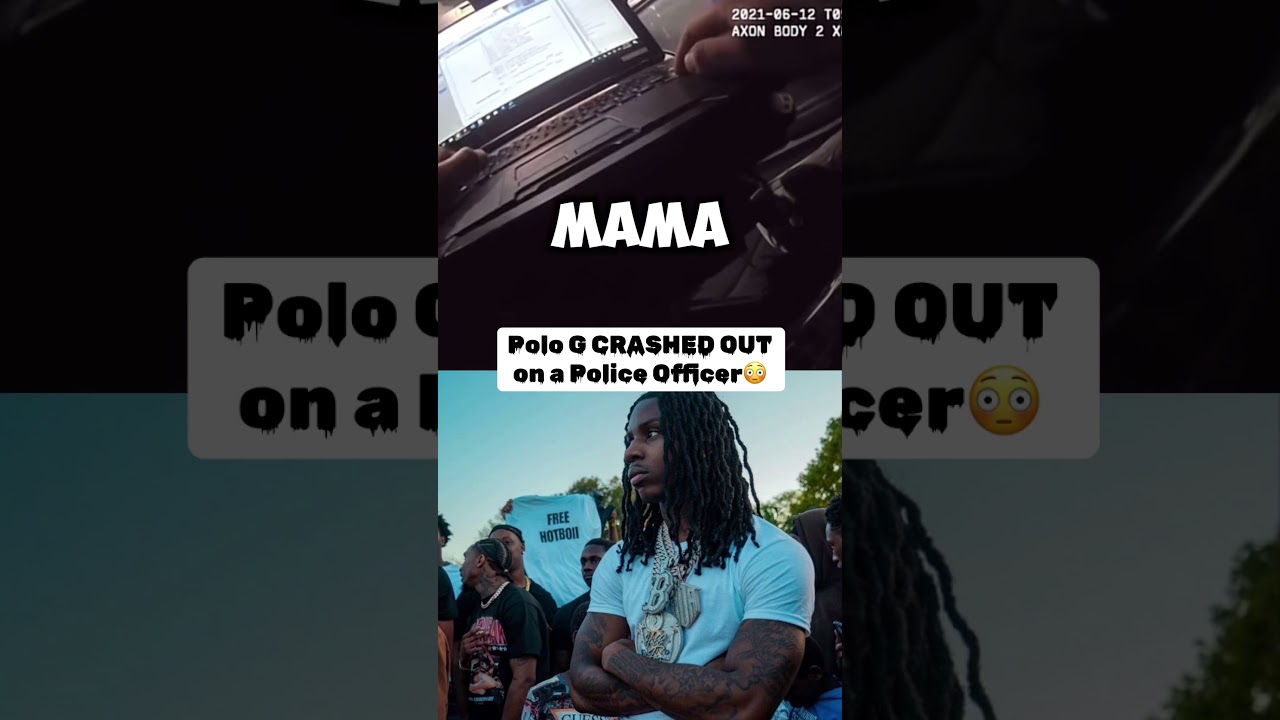 Watch Polo G Crashed Out on Police Officer! on YouTube Watch Polo G Crashed Out on Police Officer! on YouTube
