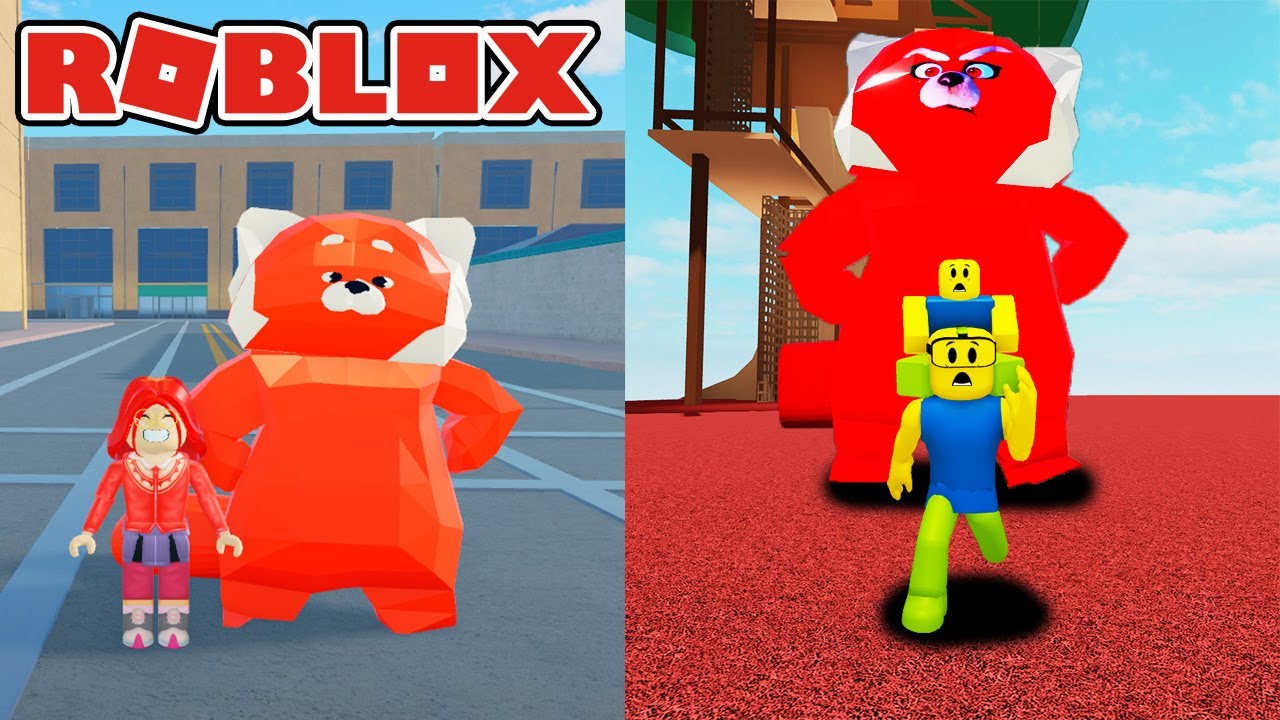 JUEGOS RAROS DE TURNING RED EN ROBLOX | JehxTp