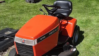 Трактор газонный AGCO ALLIS 1615G часть 1 из 3