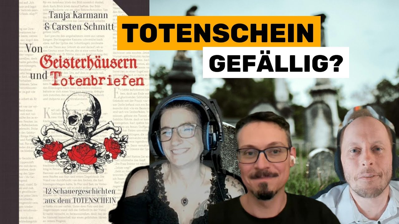 Totenschein: Geisterhäuser, Totenbriefe & Schauergeschichten – Gespräch mit Karmann & Schmitt