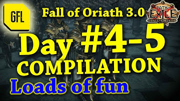 Path of Exile 3.0 Fall of Oriath: DAY #4-5 Compilation from Youtube and Twitch
