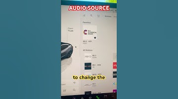 Tesla Audio Source #tesla #model3 #modely #music #audio #shorts #radio #ev #car #cartok #automobile