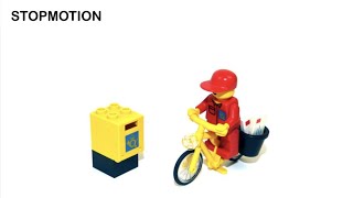 How To Build LEGO Town Mail Carrier Set 6420