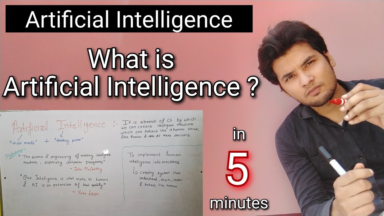 What is Artificial Intelligence in hindi | Introduction to AI | playlist review | MCA/b.tech,etc