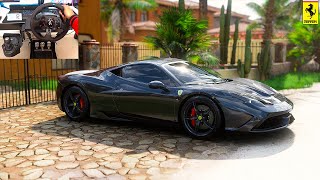 Ferrari 458 Speciale | Forza Horizon 5 | Logitech G923 Gameplay