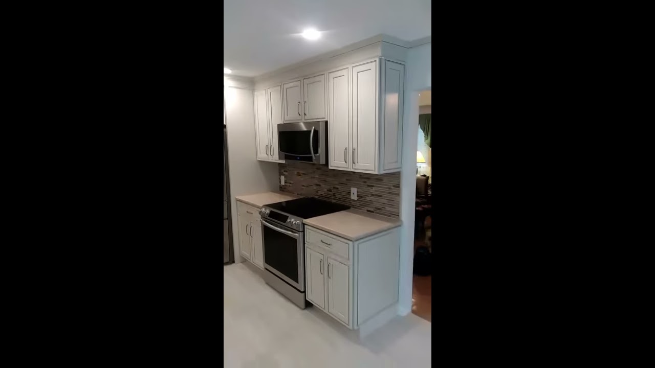 Pearl Maple Glazed Kitchen Cabinets By King Services Youtube