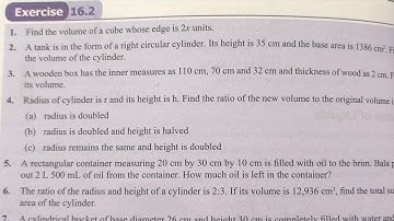 maths weaves class 8 chapter 16ex 16.2 | class 8  maths weaves ex-16.2| surface are and volume