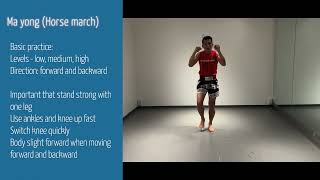 [WHAT] Muay Thai Boran Basic footworks: Kru Suphan Chabairam