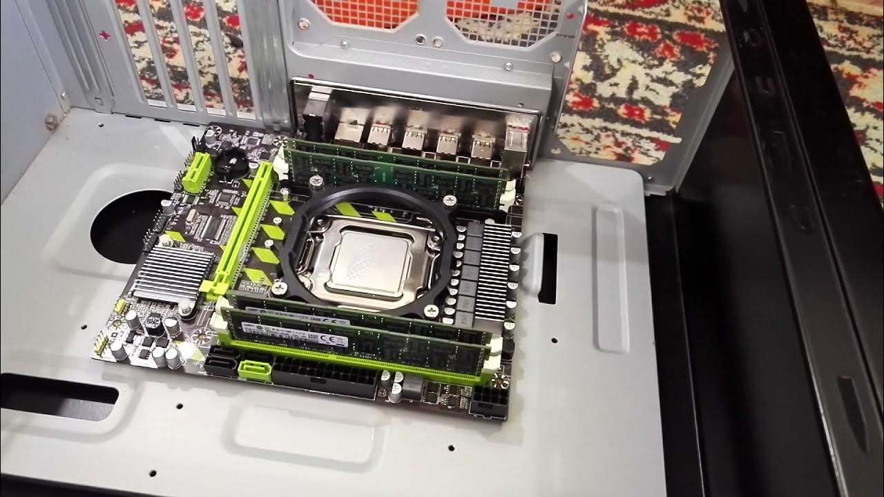 Сборка ПК на базе материнки Atermiter X79G - YouTube