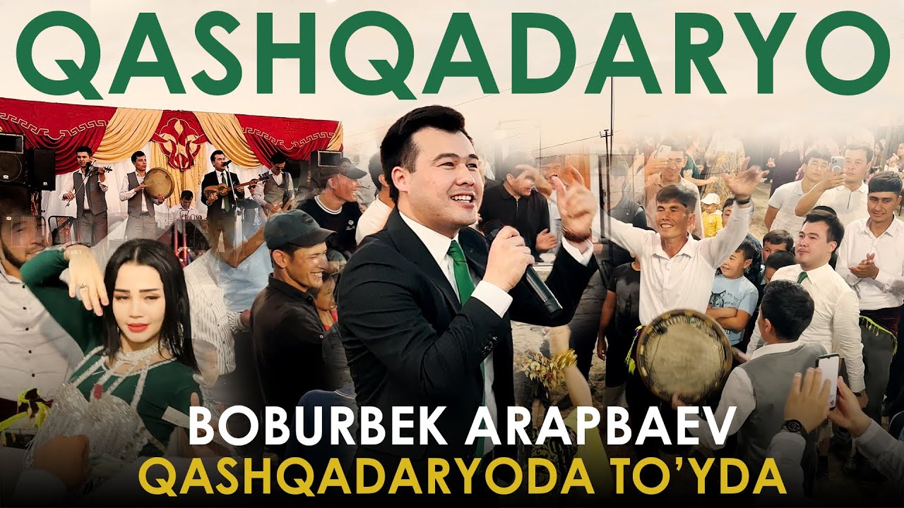 Boburbek Arapbaev Qashqadaryoda xali hovlida bunaqa to'y bo'lmagan!