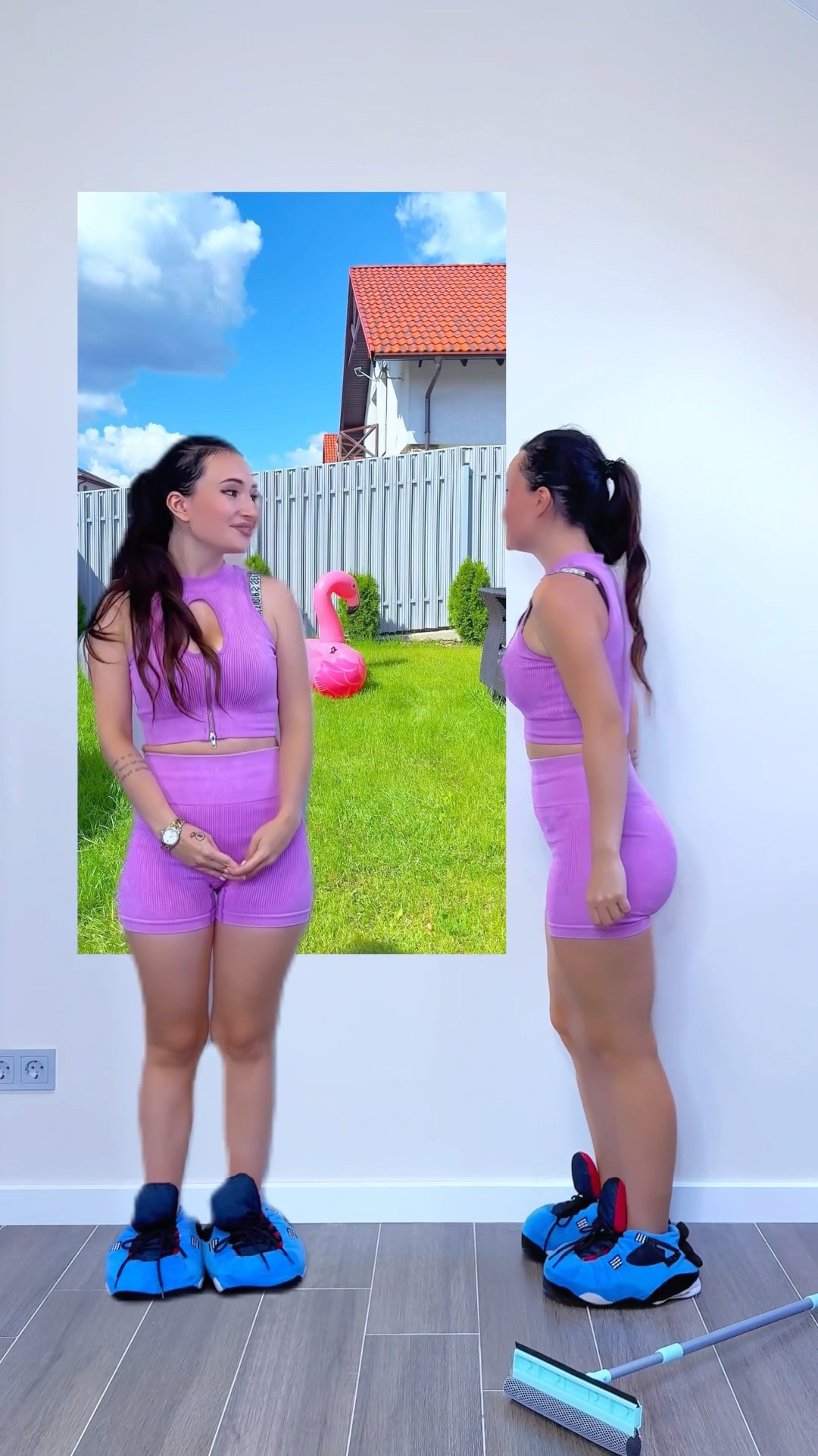 Two Sisters On The Lawn #katebrush #shorts #viral
