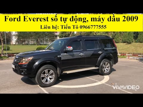 Năm mới giá xe rẻ hơn. Ford Everest 2009 model 2010, máy dầu số tự động. Máy, số, keo chỉ zin nguyên