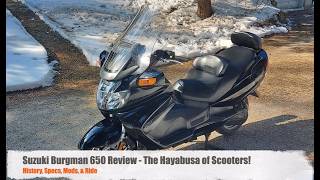 Suzuki Burgman 650 Review - The Hayabusa of Scooters!