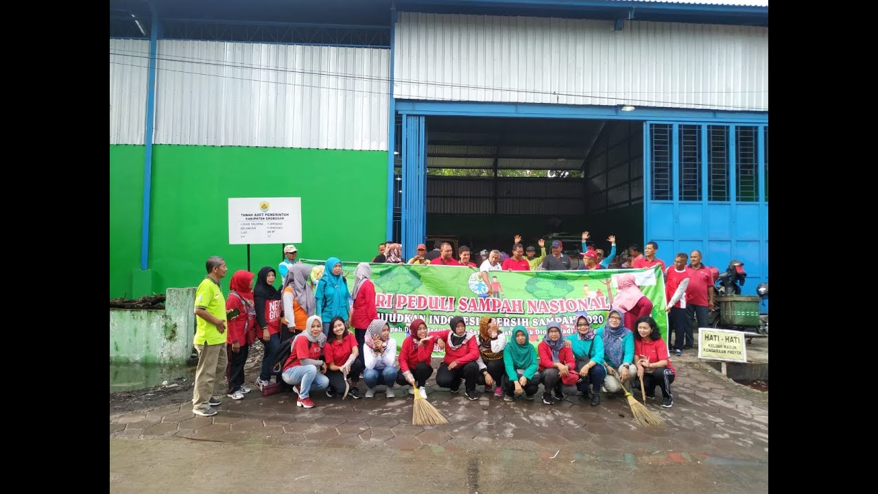 Hari Peduli Sampah Nasional Tahun 2020 Dinas Lingkungan Hidup Kabupaten Grobogan