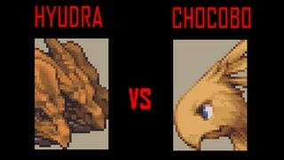 Final Fantasy Tactics - Hyudras vs Chocobos