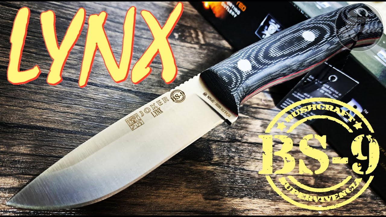 😲❗❗EL CUCHILLO DE BS-9 MÁS DESCONOCIDO❗❗CUCHILLO JOKER BS-9 LYNX, MERECE  LA PENA❓AQUI REVISAMOS 