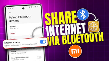 How to Share Internet via Bluetooth Tethering on Xiaomi Phones | Bluetooth Tethering Setup on Xiaomi