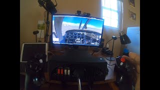 My X-Plane 11 Desktop Flight Sim Setup