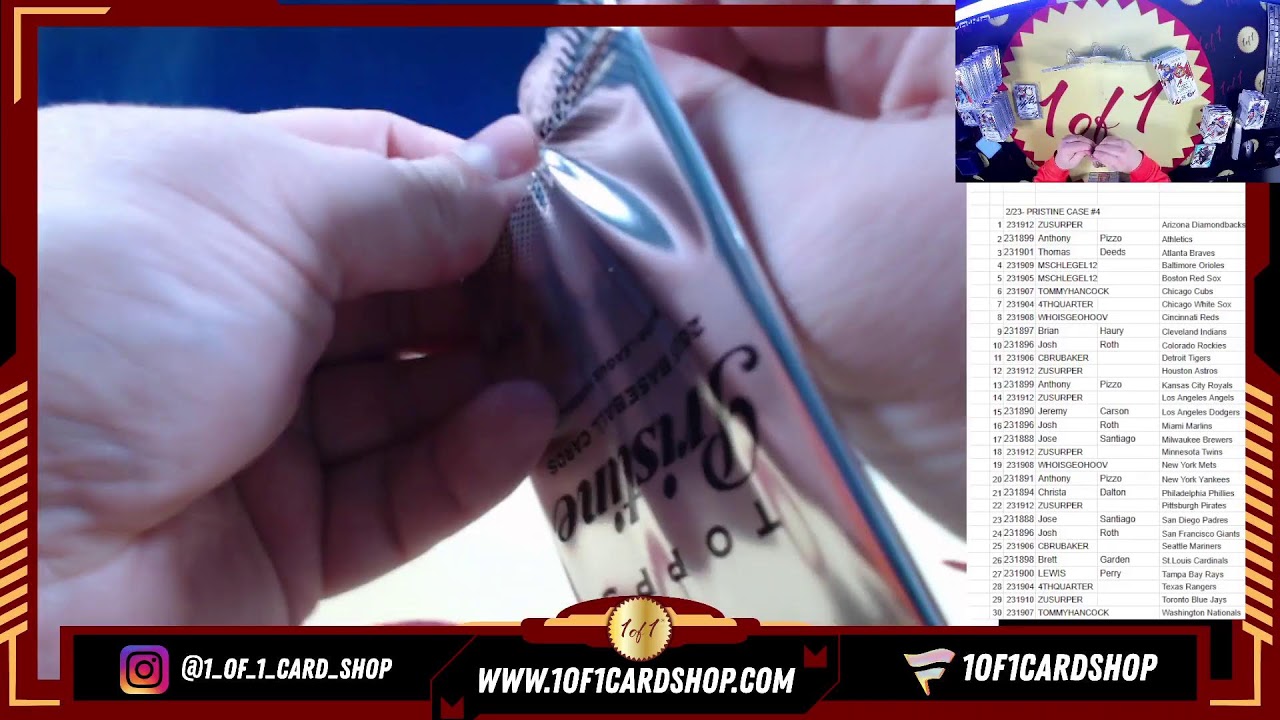 2/23- PRISTINE FULL CASE #4!!!!!