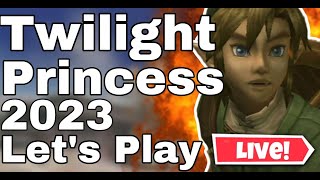 *Live* Replaying My Childhood Zelda Game | Twilight Princess