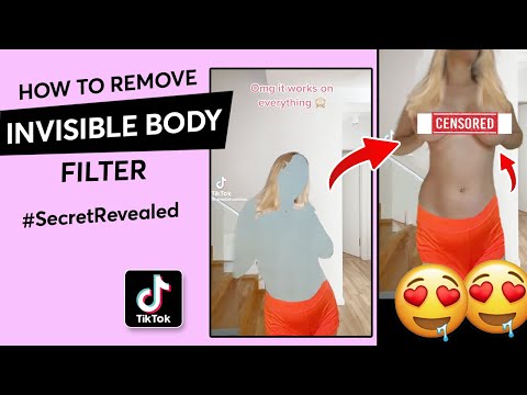 HOW TO REMOVE INVISIBLE BODY FILTER | TIKTOK | 100% WORKING (2)