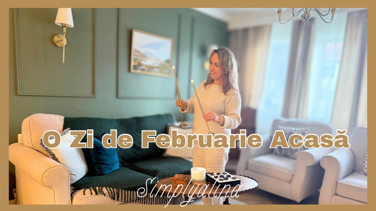O zi liniștită de februarie acasă | Viața de mamă, cumpărături conștiente și cină în familie