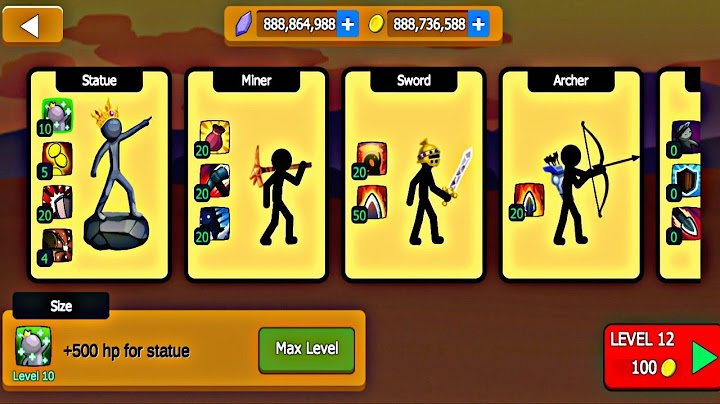 Stickman Battle Legacy - Mod Full Skills Nâng Cấp Sức Mạnh Người Que