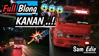 NGERI !! 😱SAM EDIE FULL BLONG JALUR GUMITIR !!! | TRUK KARUNIA JAYA #trukcabe #karuniajaya #samedi