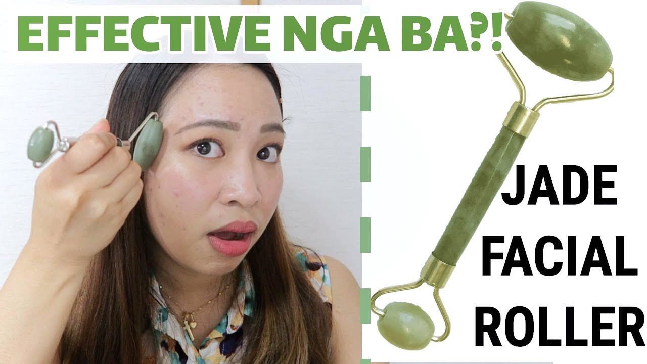 JADE FACIAL ROLLER EFFECTIVE BA TALAGA?! YouTube