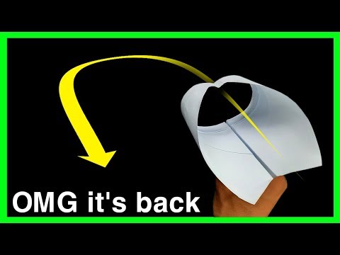 Video How to make a rounder boomerang airplane | Cách gấp... - youtube