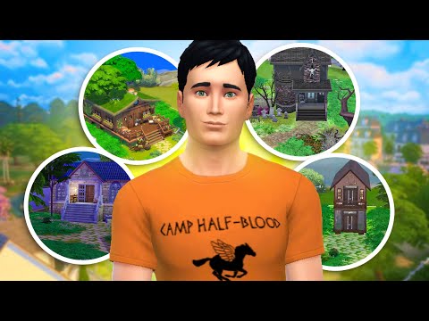 I built CAMP HALF BLOOD in The Sims 4 | Compiled