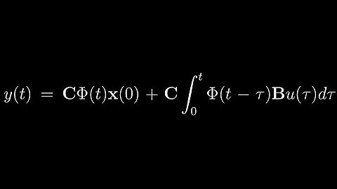Control Systems Engineering | TDG | Part 24 | State Space (Part 3)