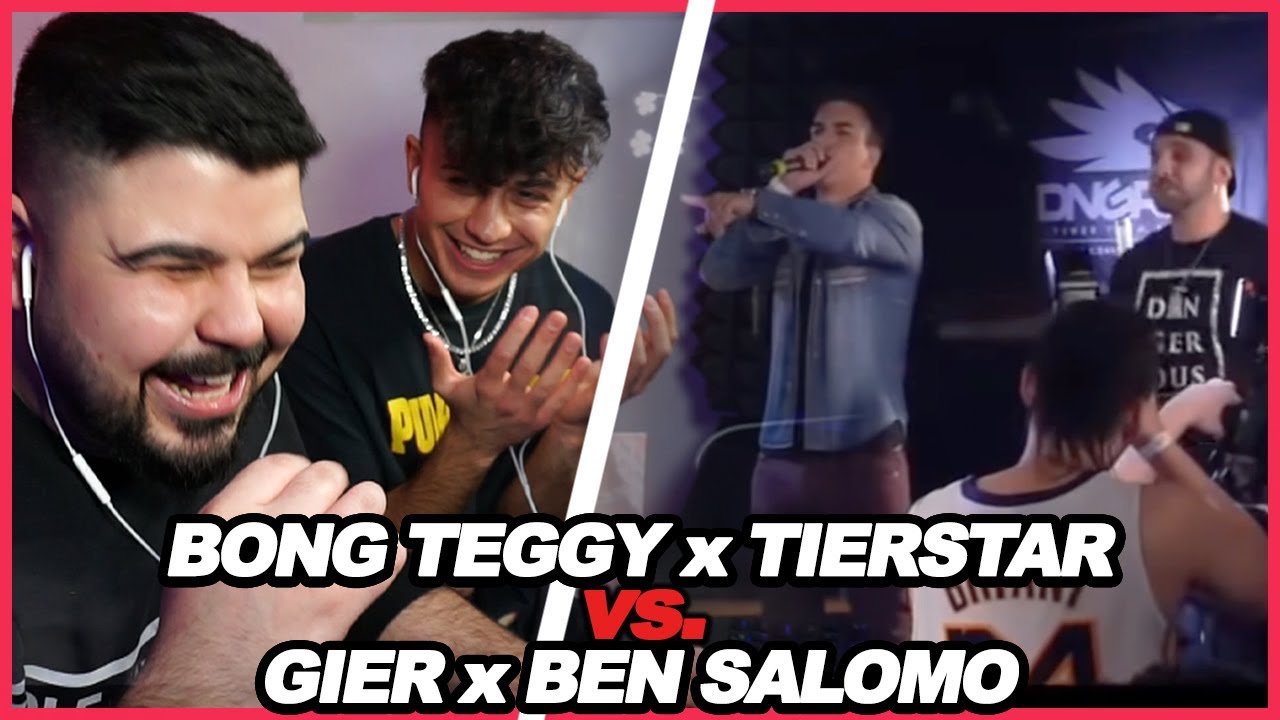 OHA!! WAS GEHT HIER AB?! 🤯🔥 BONG TEGGY x TIERSTAR vs. GIER x BEN SALOMO | Reaction