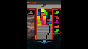 random c spin in quickplay #tetrio