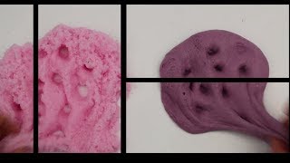Kinetik Kum Vs Yapay Kar Slime Challenge Borakssız Slime Bidünya Oyuncak