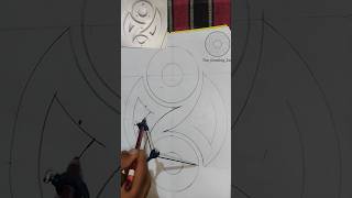 2 Circle Ceiling Design Marking Ideas 💡 #popdesign #drawing #interiordesign #art #shorts #desing