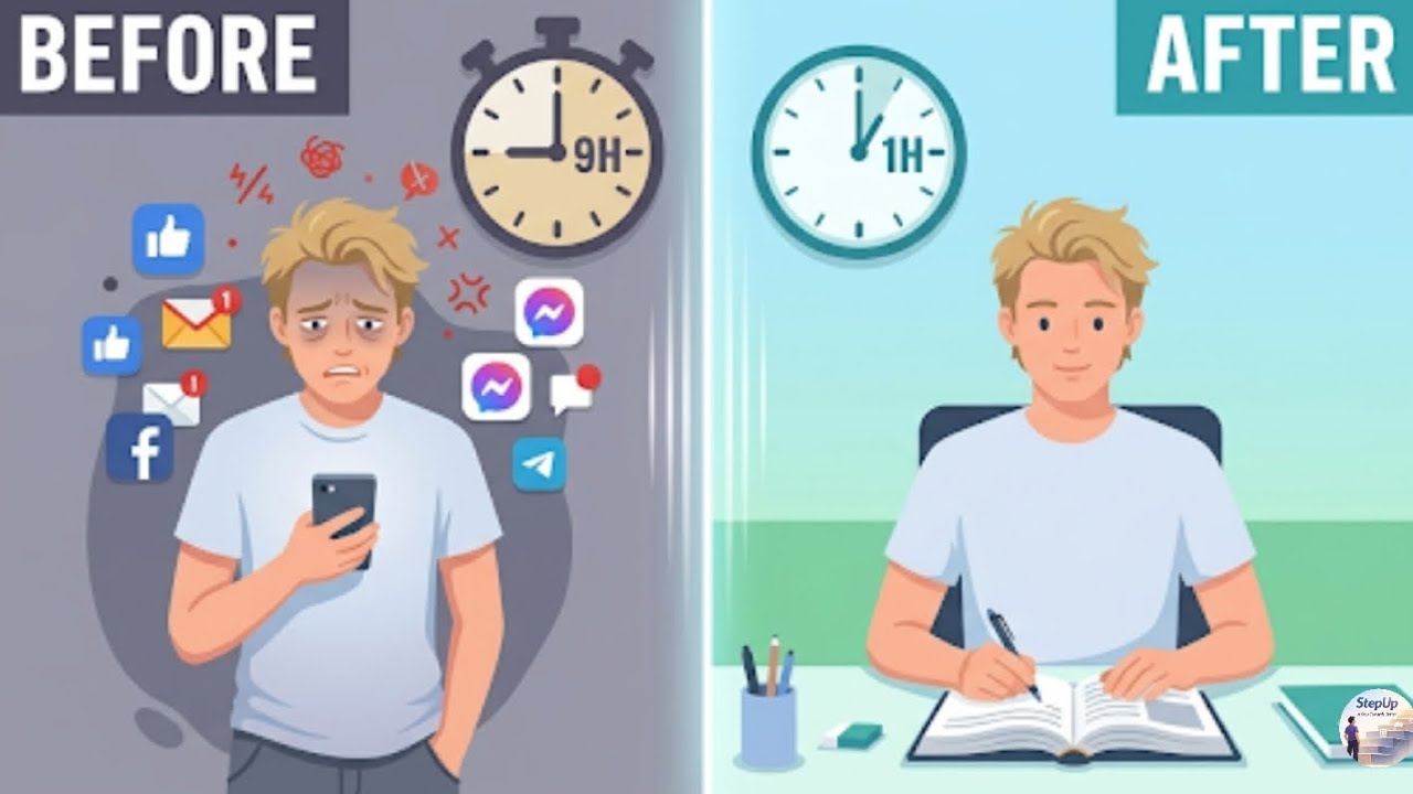 How to Reduce Phone Usage (Simple & Effective Methods) - YouTube
