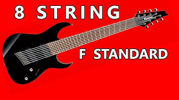 8 STRING - F STANDARD - GUITAR TUNING TONES