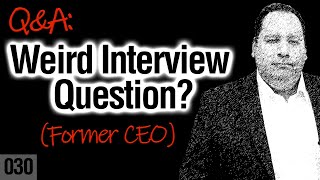 Weird Interview Question | “Tell Me A Joke”