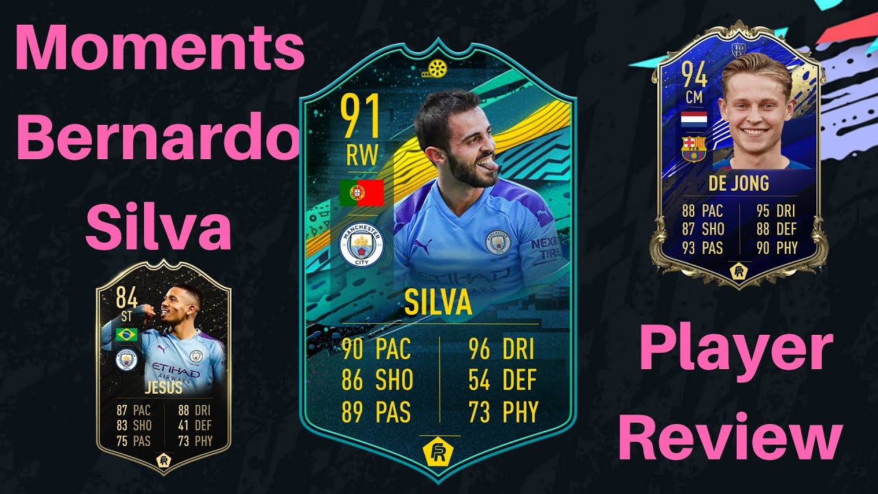 FIFA 20| Moments Bernardo Silva SBC Player Review Feat inform Gabriel Jesus